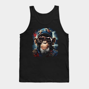 Patriotic Monkey Tank Top